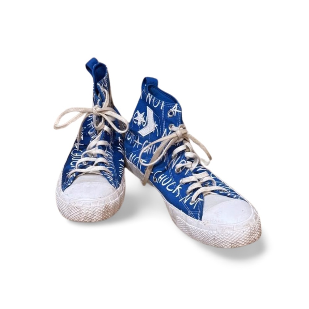 Converse Blue “Not a Chuck” High Top Sneakers | Unisex Size 11 Men / 13 Women